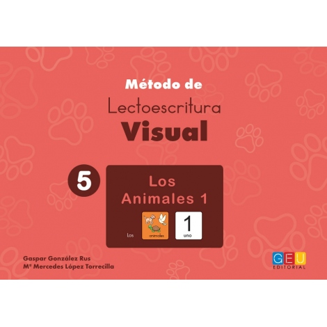 Método de lectoescritura visual 5: Los animales 1