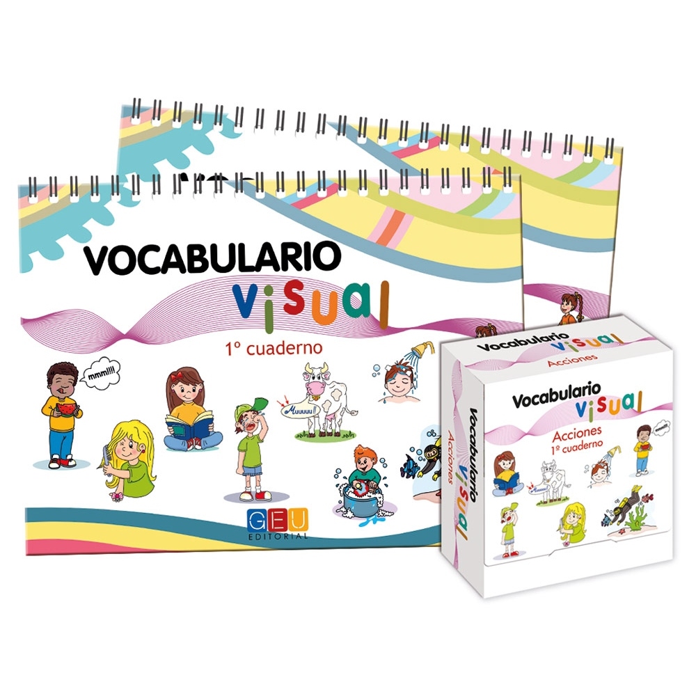 Cuadernos de vocabulario visual. Cuaderno 1: Acciones