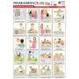 Lámina de vocabulario visual. Autonomía personal: Comportamiento en el colegio