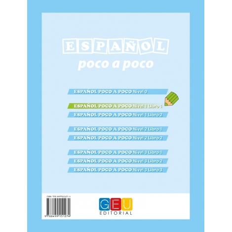 Español poco a poco. Nivel 1. Libro 1