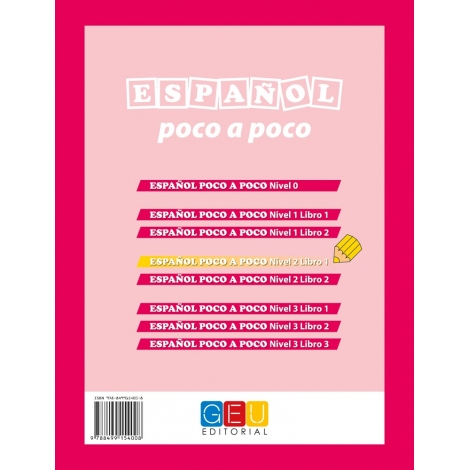 Español poco a poco. Nivel 2. Libro 1