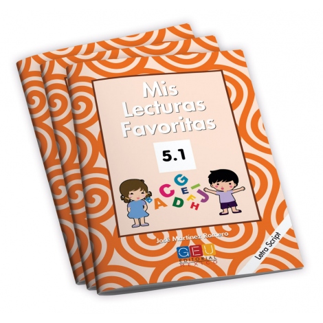 Paquete 5º Lecturas · Letra script