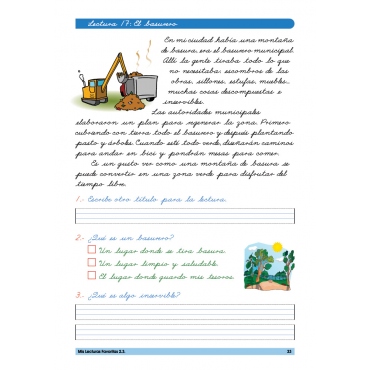 Paquete 2º Lecturas · Letra cursiva