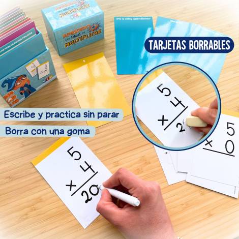 Aprendo las tablas de multiplicar