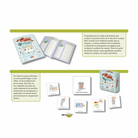 Mis recetas de cocina con pictogramas