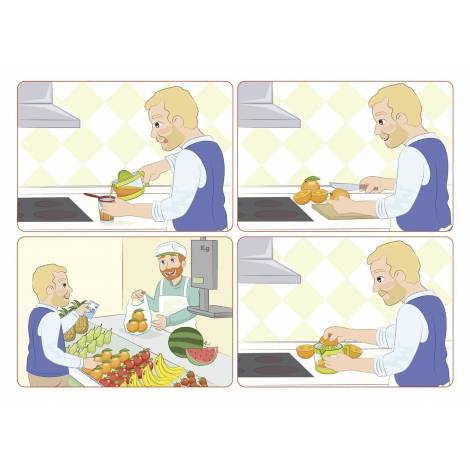 Comprensión con pictogramas Los alimentos